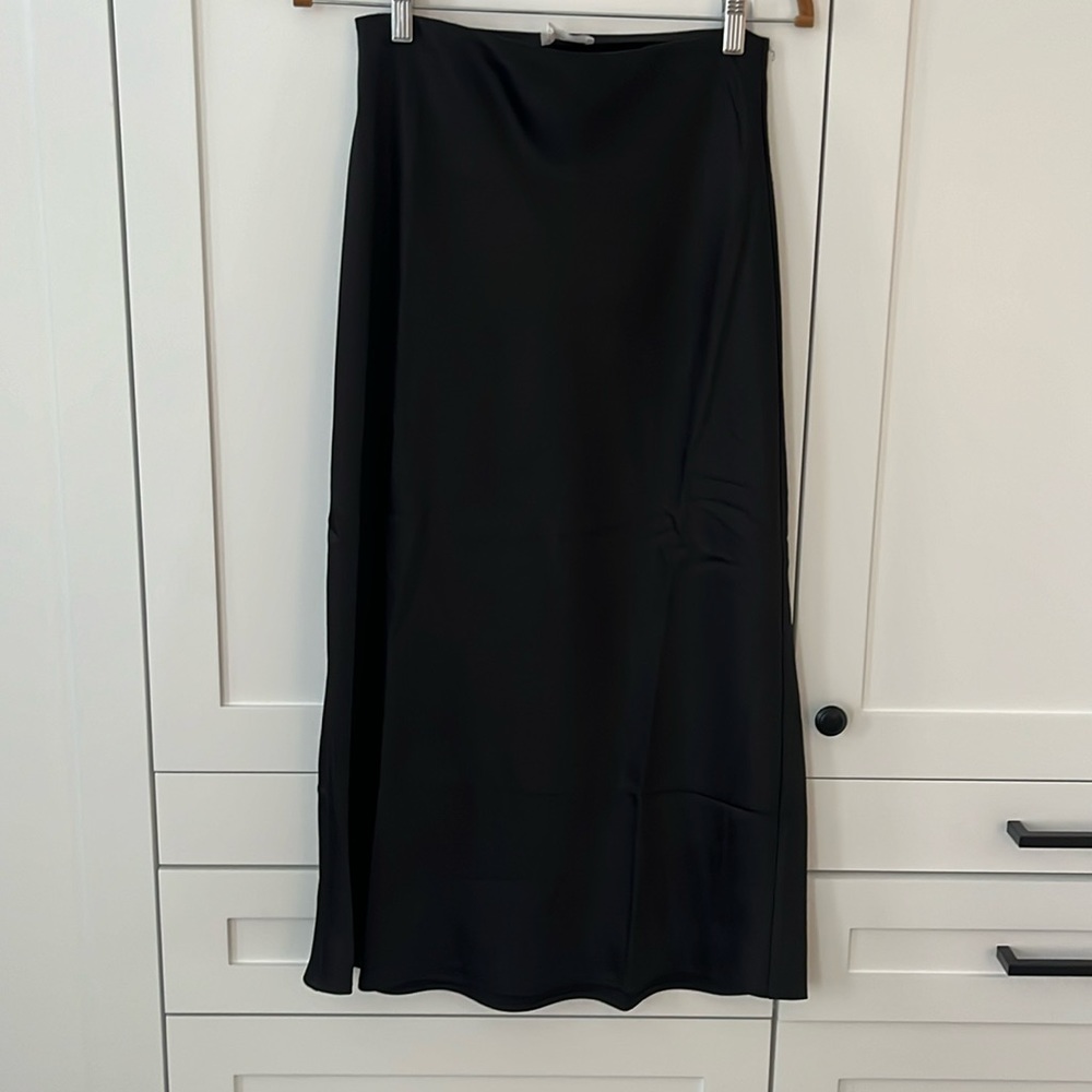 SOLD Mango black maxi skirt size S